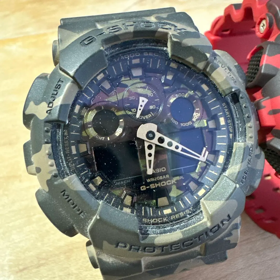 2026年最新】g-shock 赤迷彩の人気アイテム - メルカリ