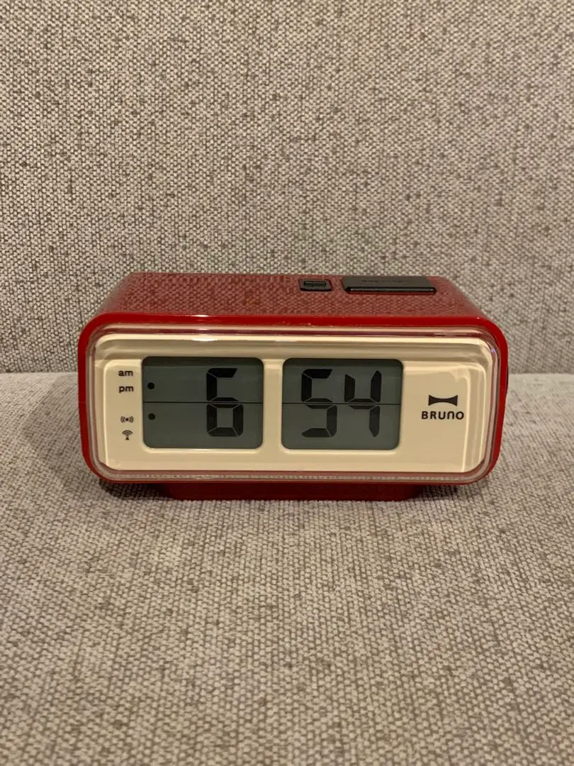 2026年最新】目覚まし時計 ブルーノ LCDクロックの人気アイテム - メルカリ