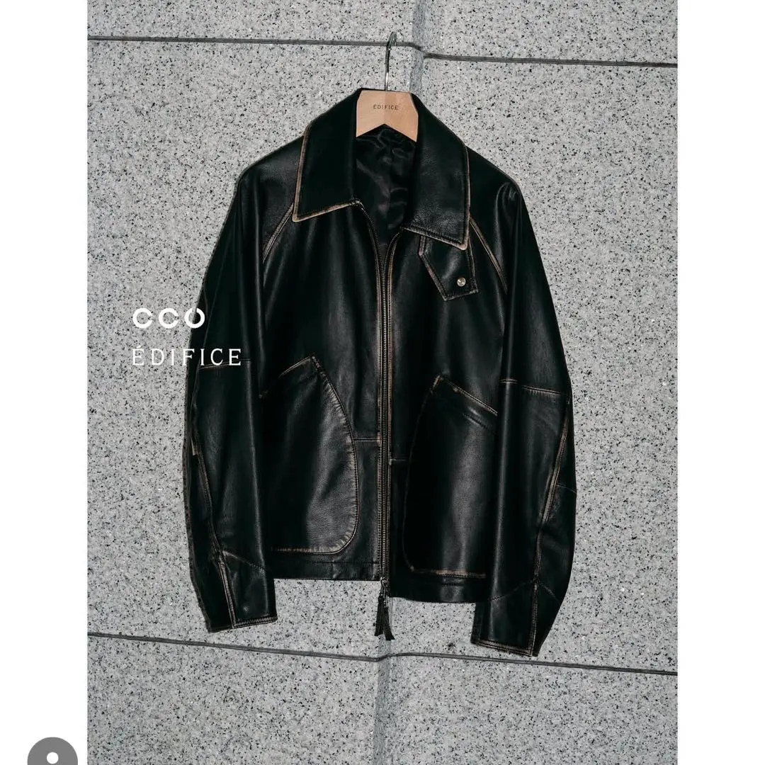 2026年最新】EDIFICE レザージャケット・ライダースの人気アイテム