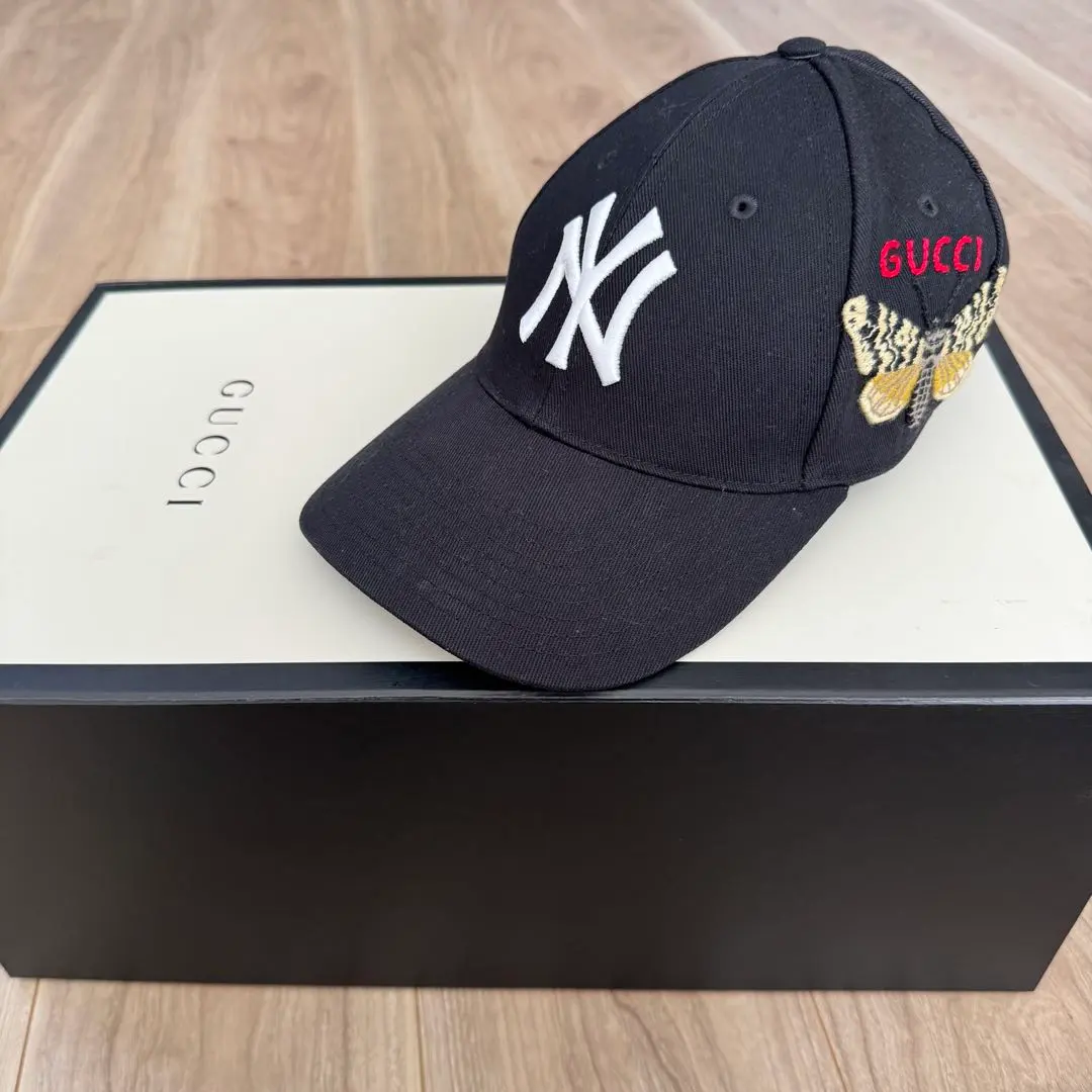 2026年最新】gucci キャップ バタフライの人気アイテム - メルカリ