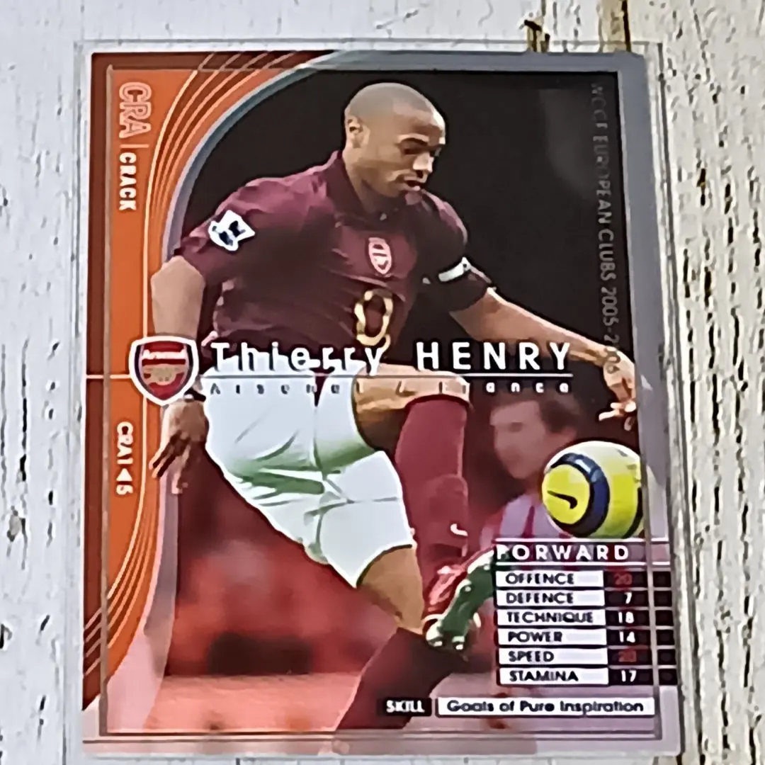 2026年最新】wccf ティエリ・アンリの人気アイテム - メルカリ