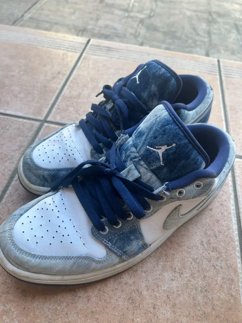2026年最新】jordan 1 low washed denimの人気アイテム - メルカリ