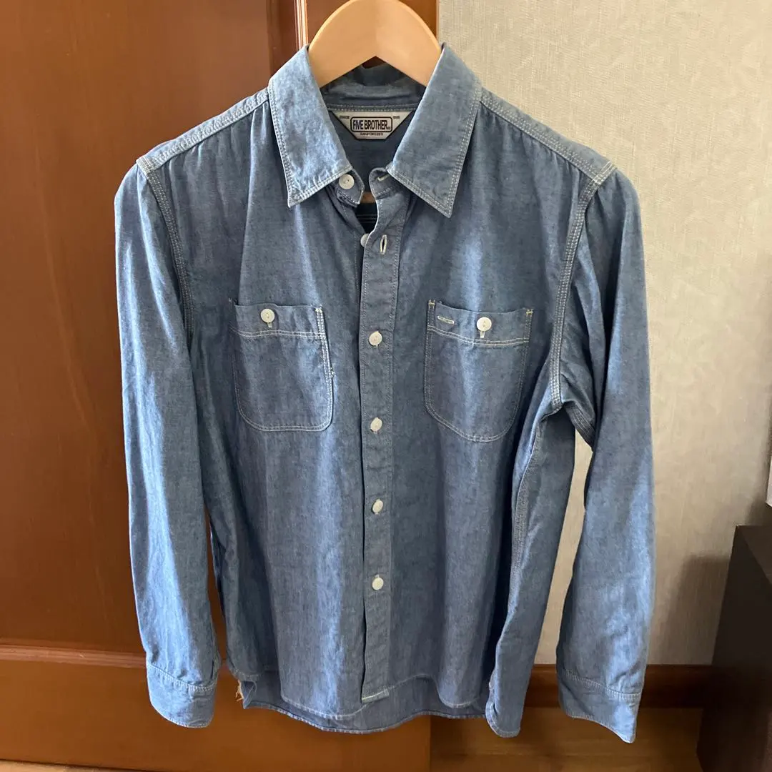 2026年最新】FIVE BROTHER シャツ シャンブレーの人気アイテム - メルカリ