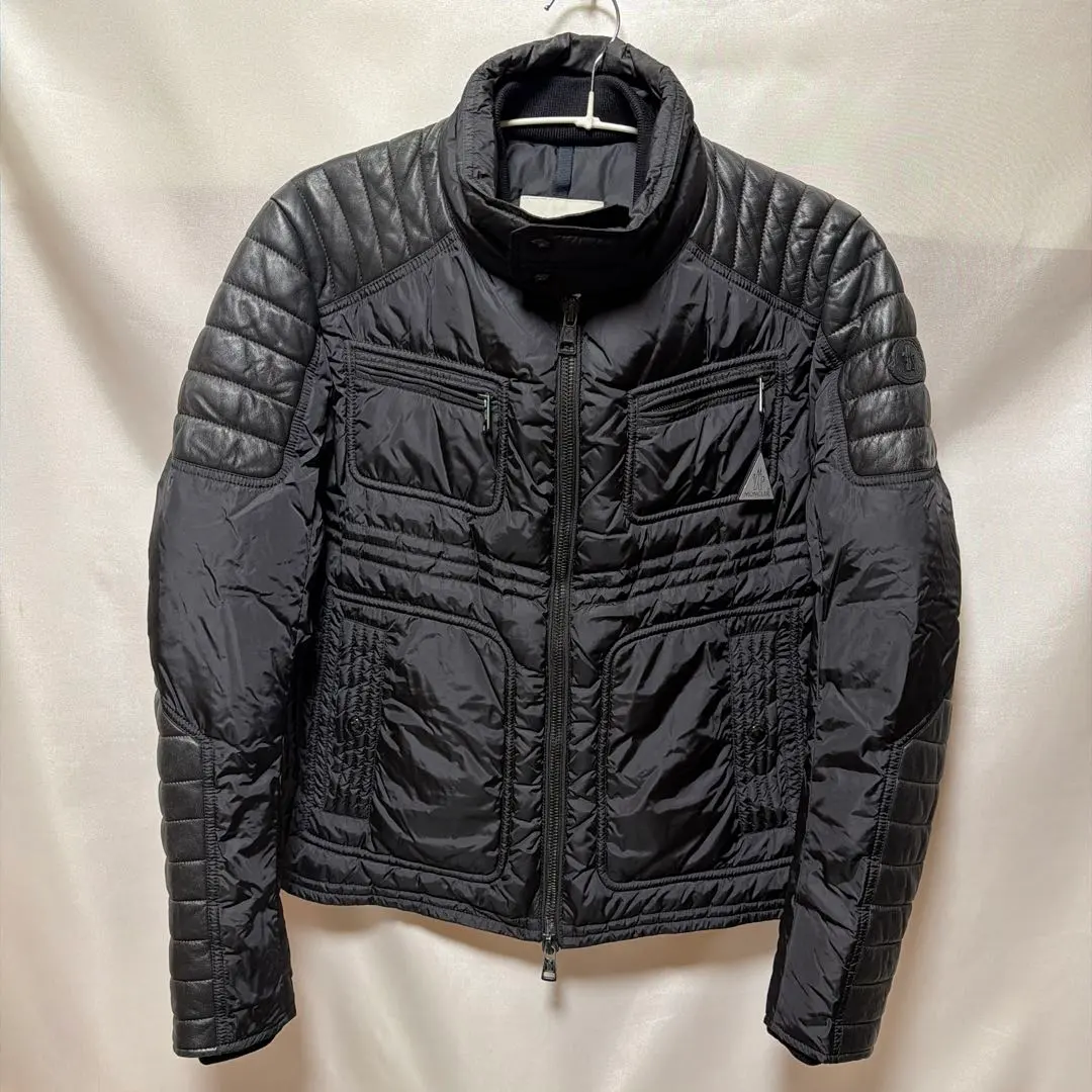 2026年最新】MONCLER レザージャケット・ライダースの人気アイテム