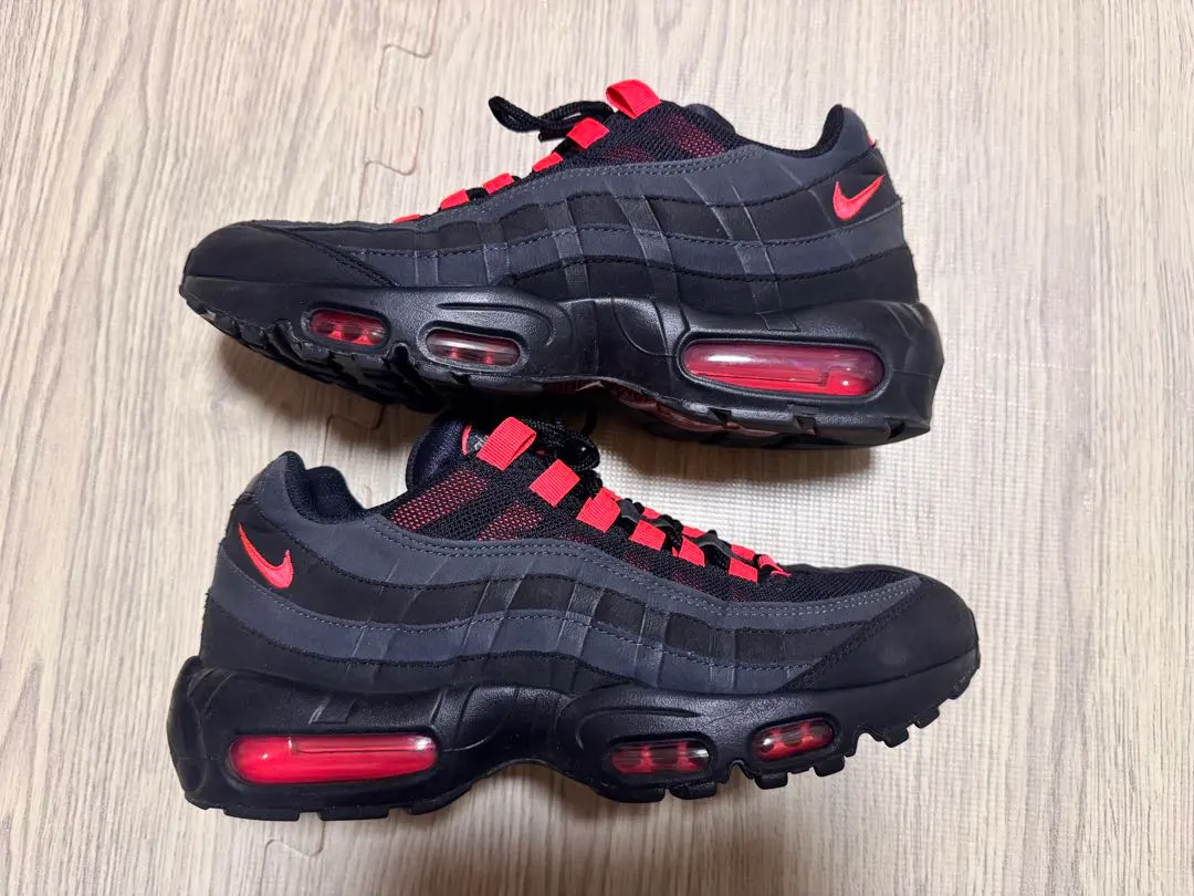 2026年最新】nIke AIR max 95 black laser crimsonの人気アイテム