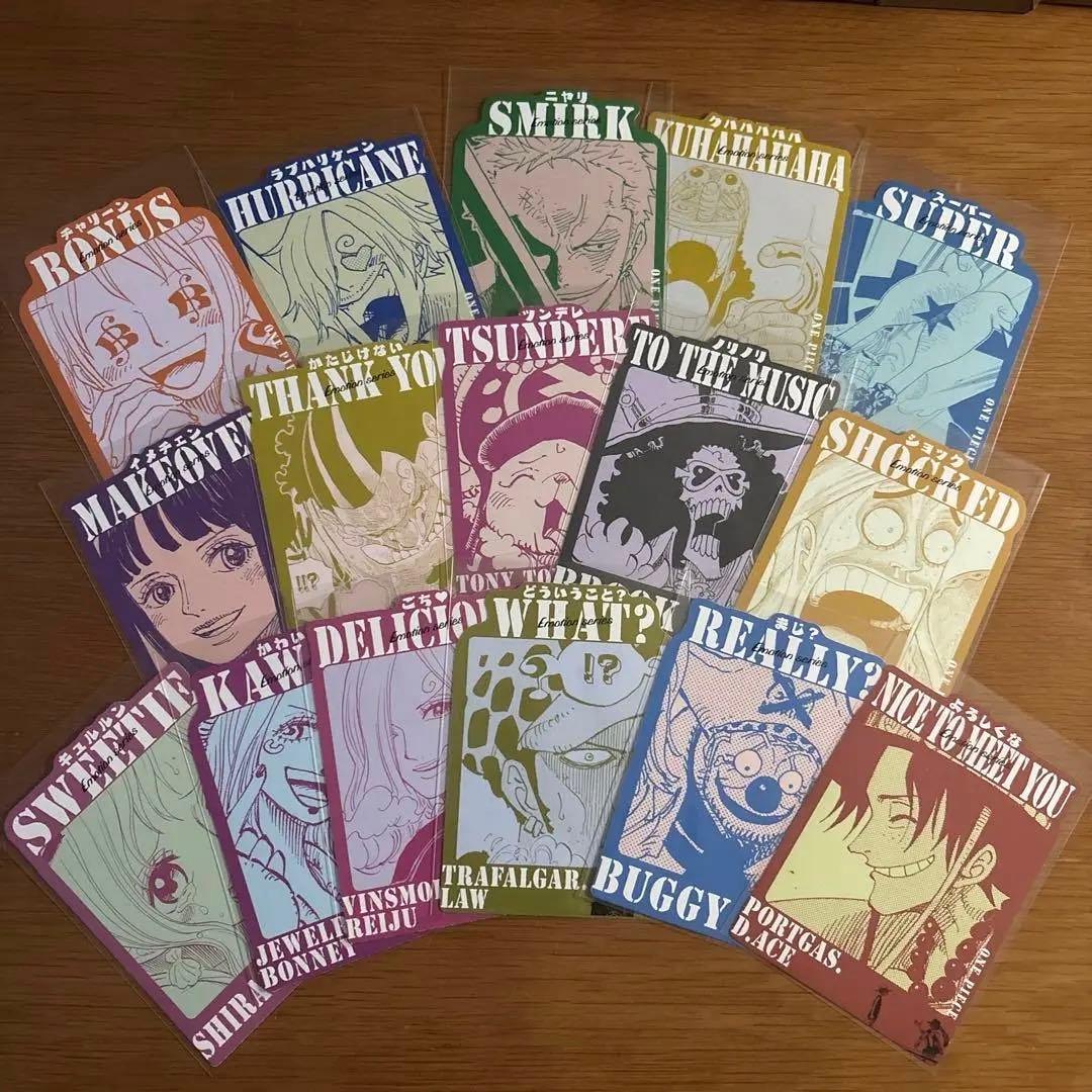 ワンピースベースショップ emotion series ポストカード 16種 - メルカリ