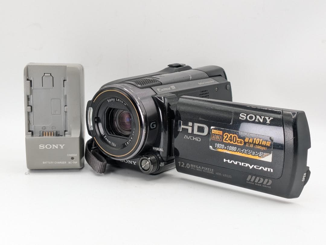 【コスパ重視のハイエンド】Sony ビデオカメラ HDR-XR520 Amazon.com : Sony HDR-XR520V 240GB HDD High Definition Camcorder w