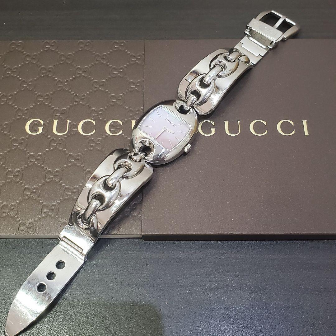 ピンクの猫専用 未使用品 GUCCI グッチ マリーナチェーン ピンク