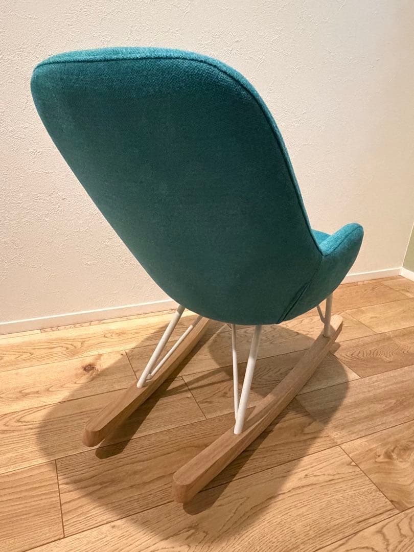 未使用 dulton ダルトン ロッキングチェア ブルー - メルカリ