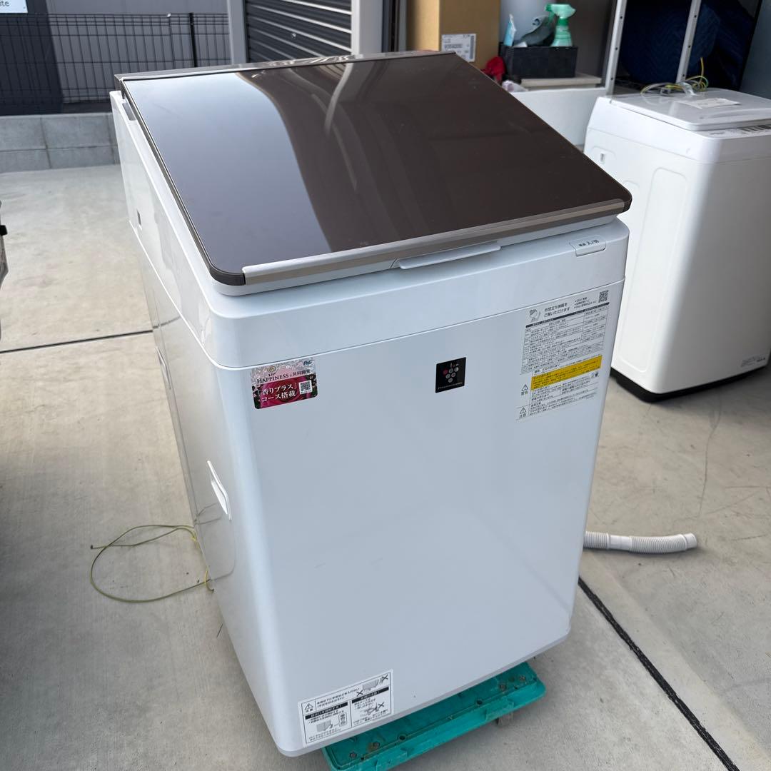 【最終値下げ‼️】2023年製SHARP洗濯乾燥機 ES-PT10G-T シャープ 穴なし槽 ES-PT10G 価格比較 - 価格.com