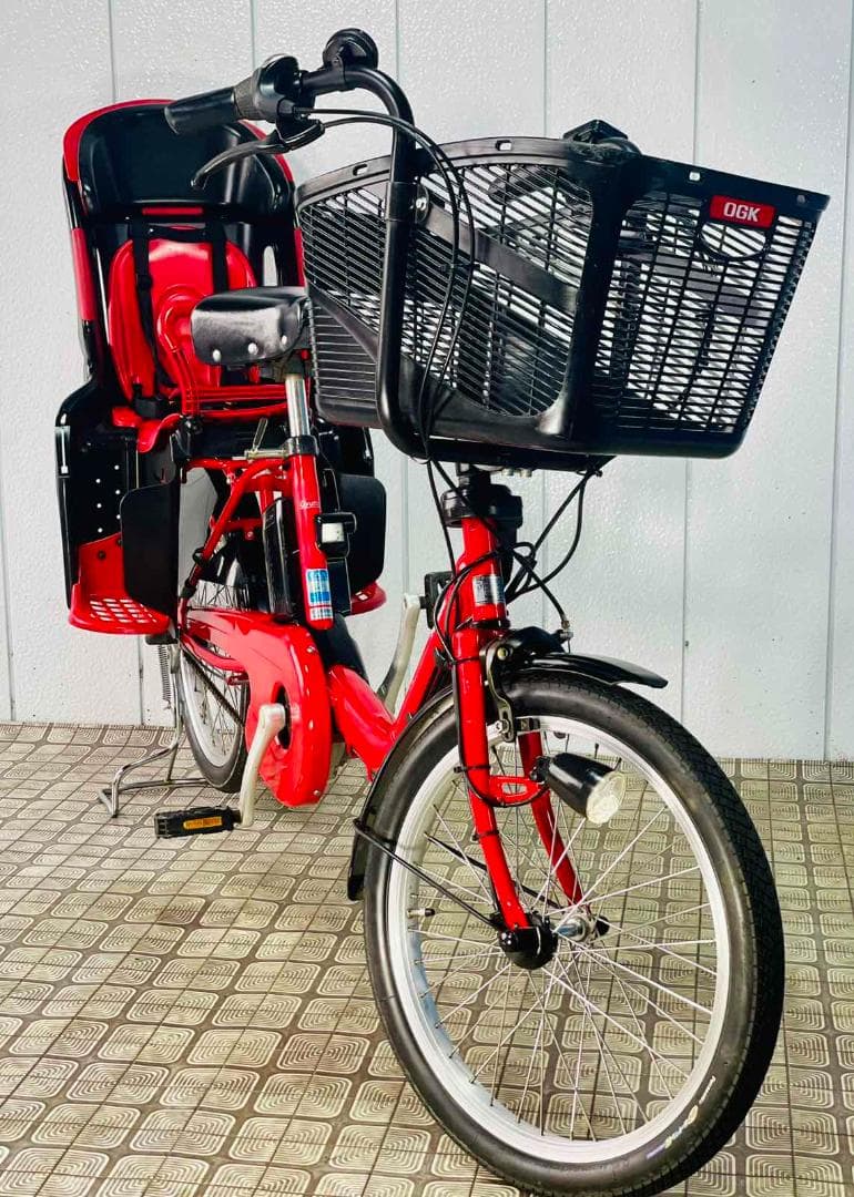 お値下げ可《PANASONIC》20インチ子供乗せ電動アシスト自転車2942