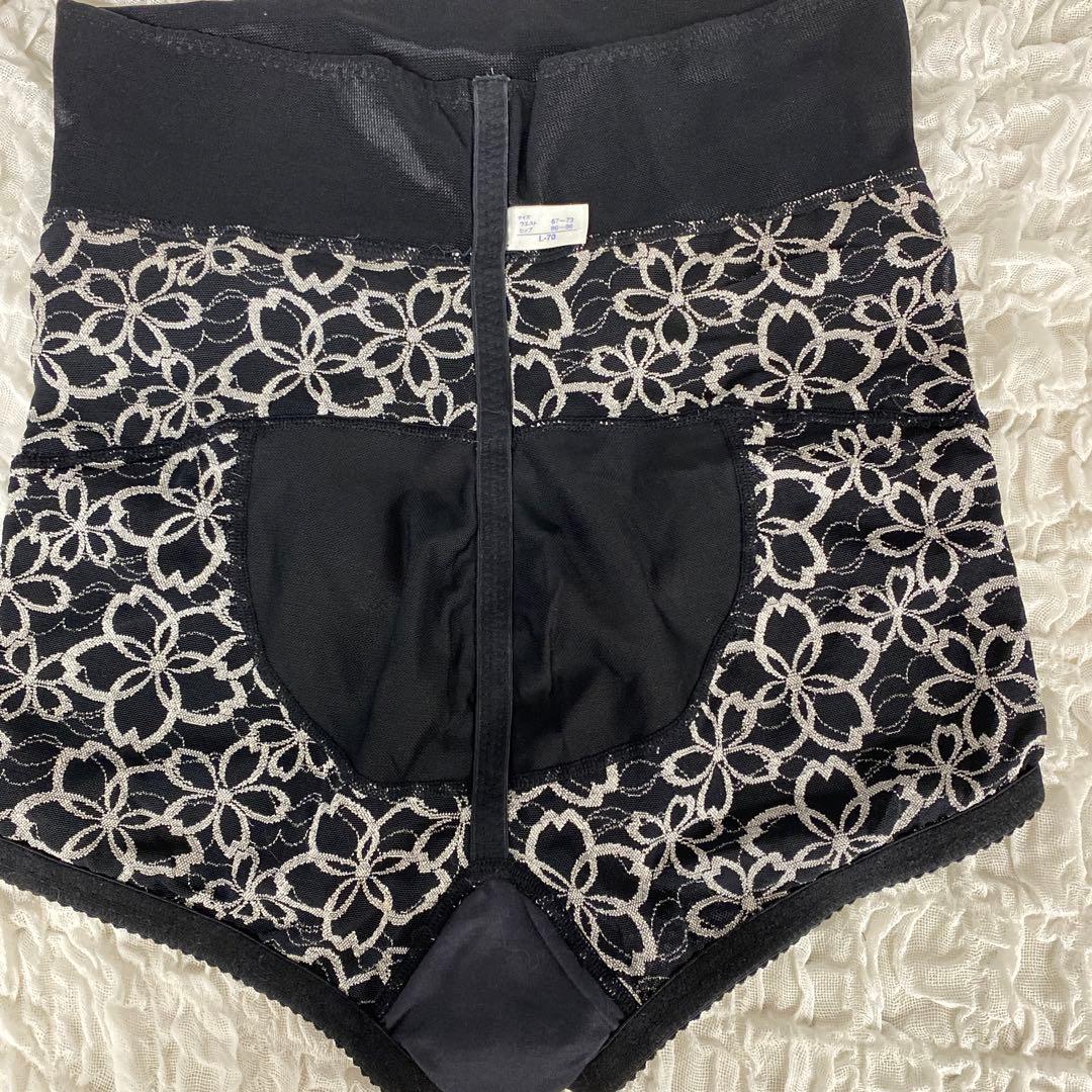 マルコ 補正下着 アヴァンセサクラ マスクブラック ショートガードル L