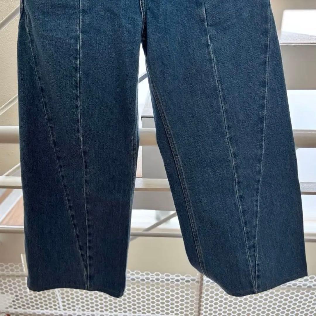 メゾンマルジェラ Décortiqué 再構築 パネル デニム ワイド 38 - メルカリ