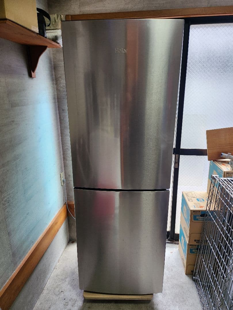 東京23区送料無料 Haier 270L2ドア 冷蔵庫 JR-XP2NF270F 冷蔵庫 2ドア 270L