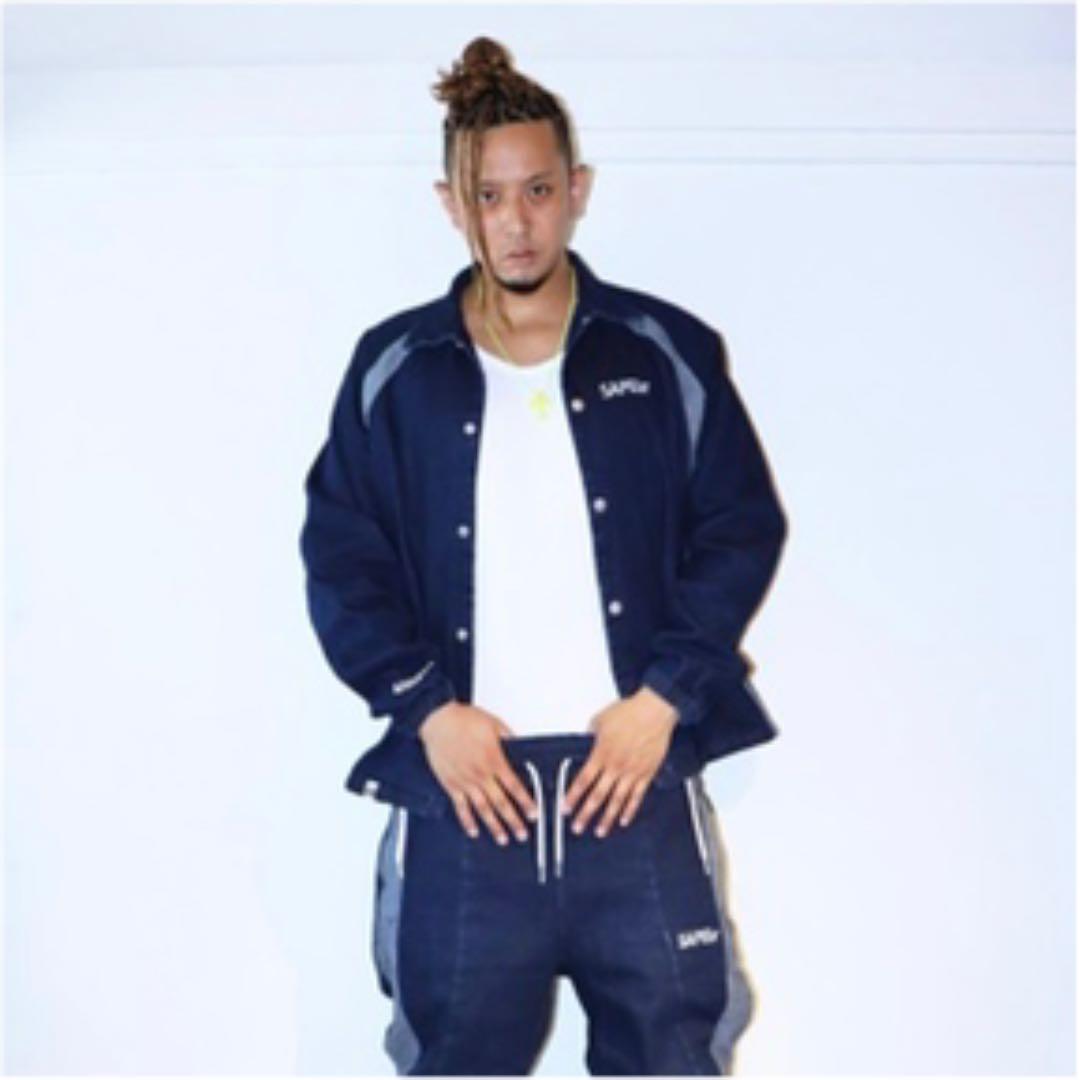 新品 sapeur サプール デニム コーチジャケット XL - メルカリ