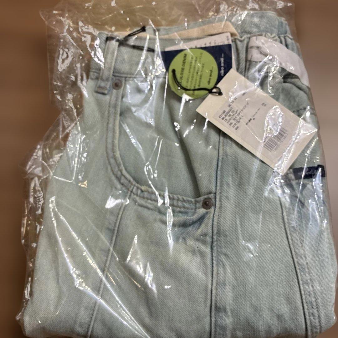 3Dドロップ デニム パンツ ニコアンド S 楽天市場】[NKJ 2026SS] 3Dドロップデニムパンツ niko and