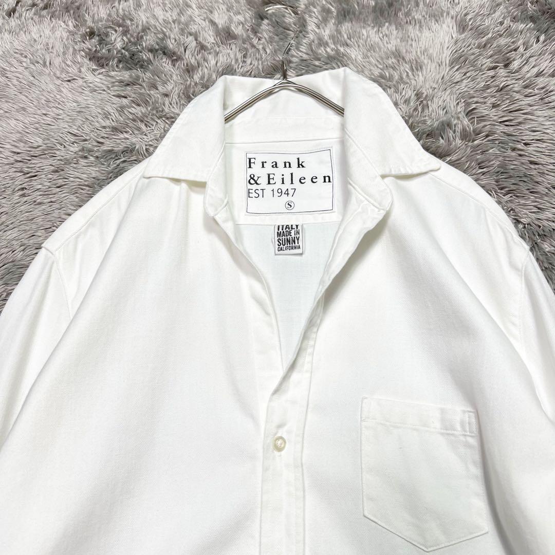 フランク&アイリーン Eileen 鹿の子 スキッパーシャツ XL相当 美品