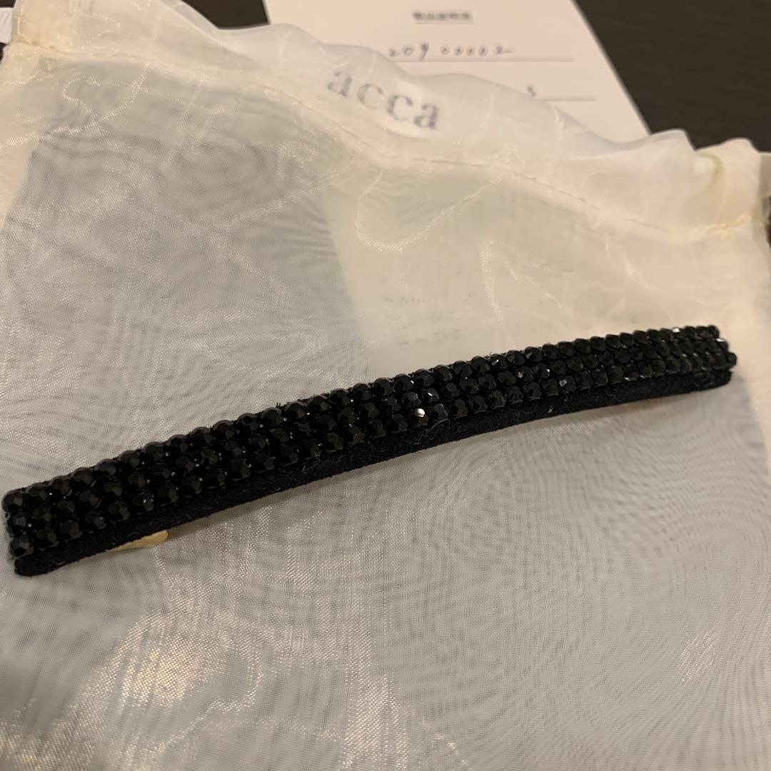 acca オードリー バレッタ　ミディアム　ブラック AUDREY SERIES | ACCA