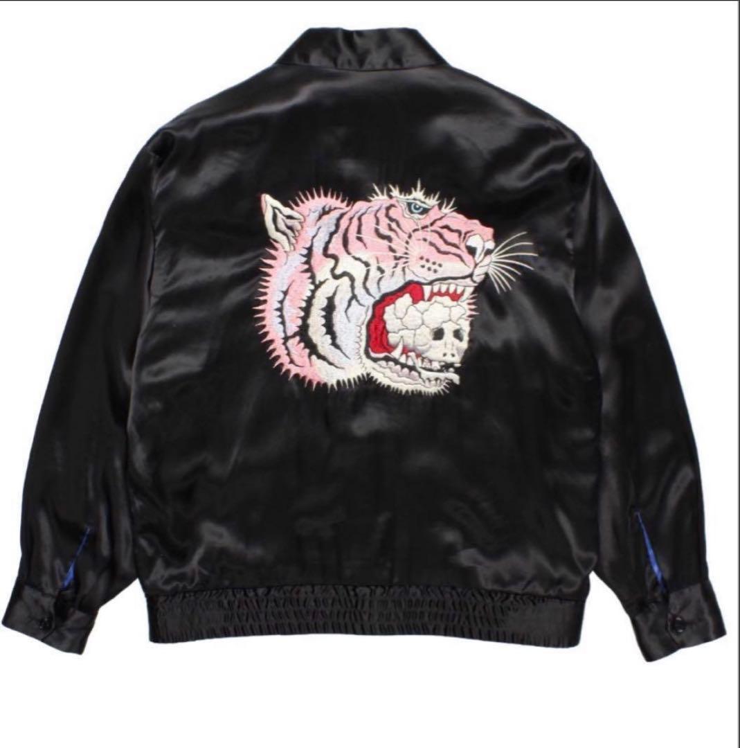 ワコマリア ウルフズヘッド ベトナム スカジャン 限定 希少ブラック