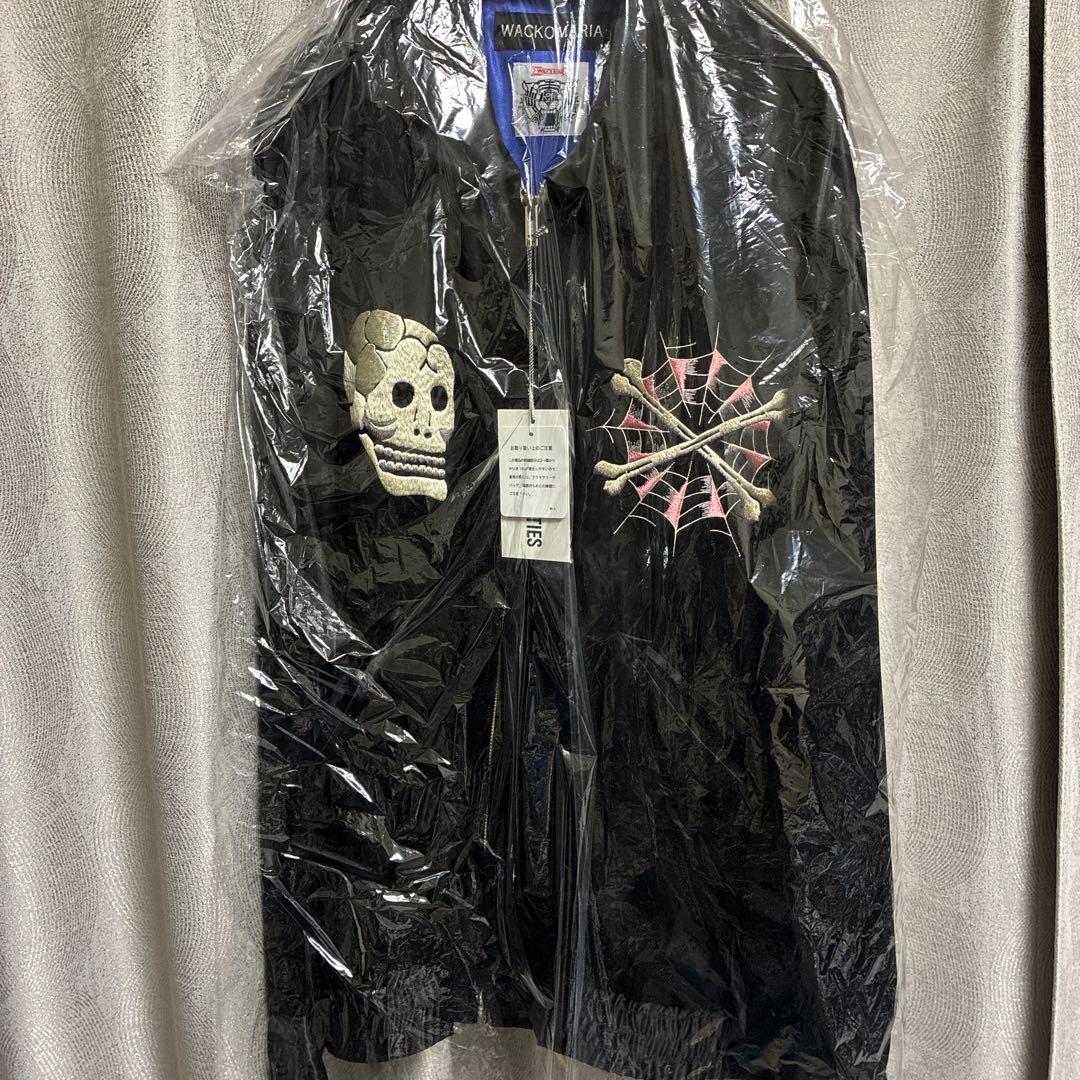 ワコマリア ウルフズヘッド ベトナム スカジャン 限定 希少ブラック