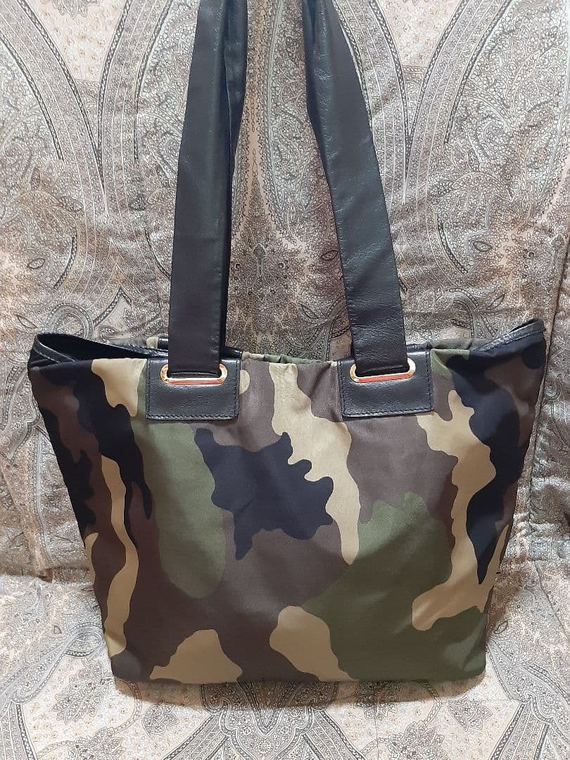 オロビアンコOrobianco 本革コンビ/トートバッグ/迷彩(カモフラージュ