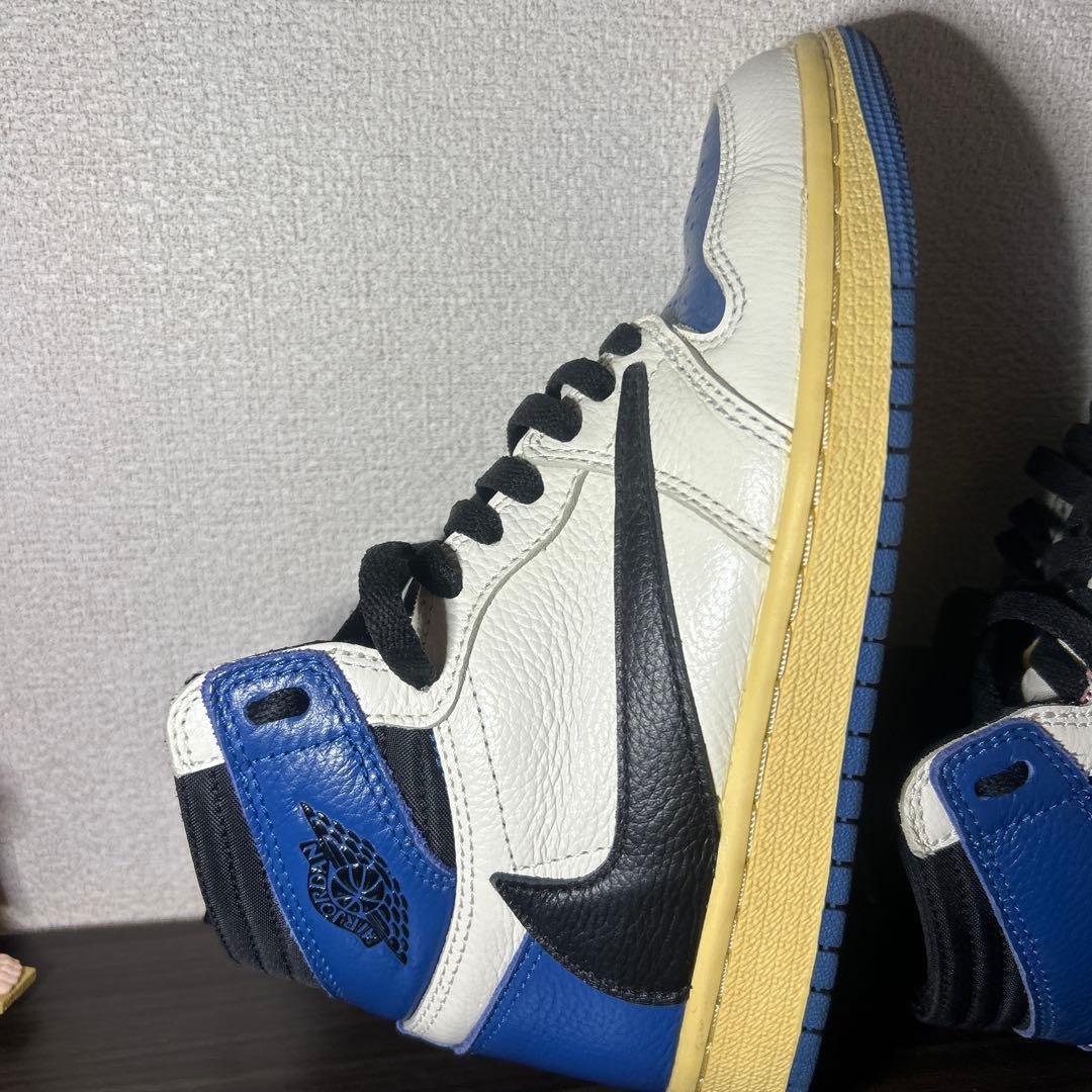 Travis Scott Fragment AJ1 23.0CM トラフグ