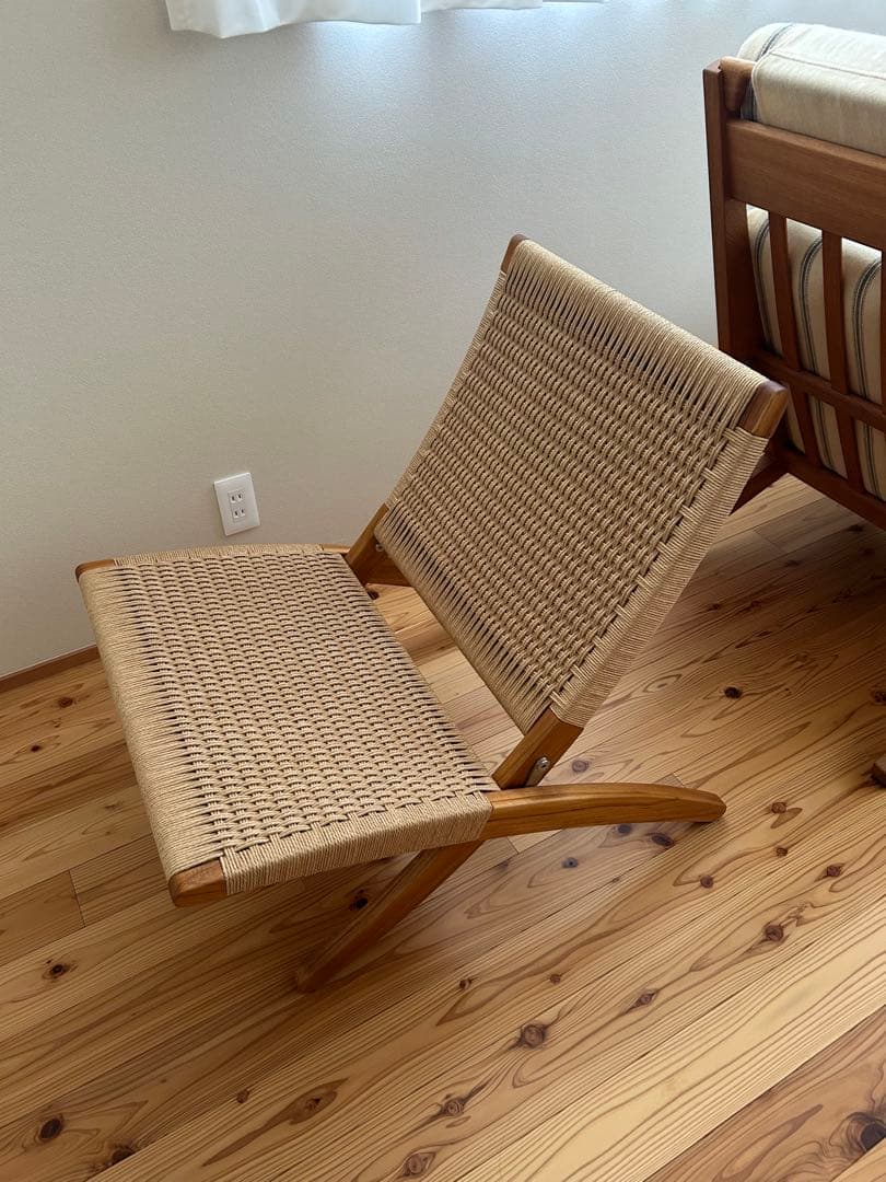 キューバチェア　アクタス限定　チーク材オイル仕上　ペーパーコード　カールハンセン MG501 キューバチェア / オーク材 オイル仕上げ / ペーパーコードCarl