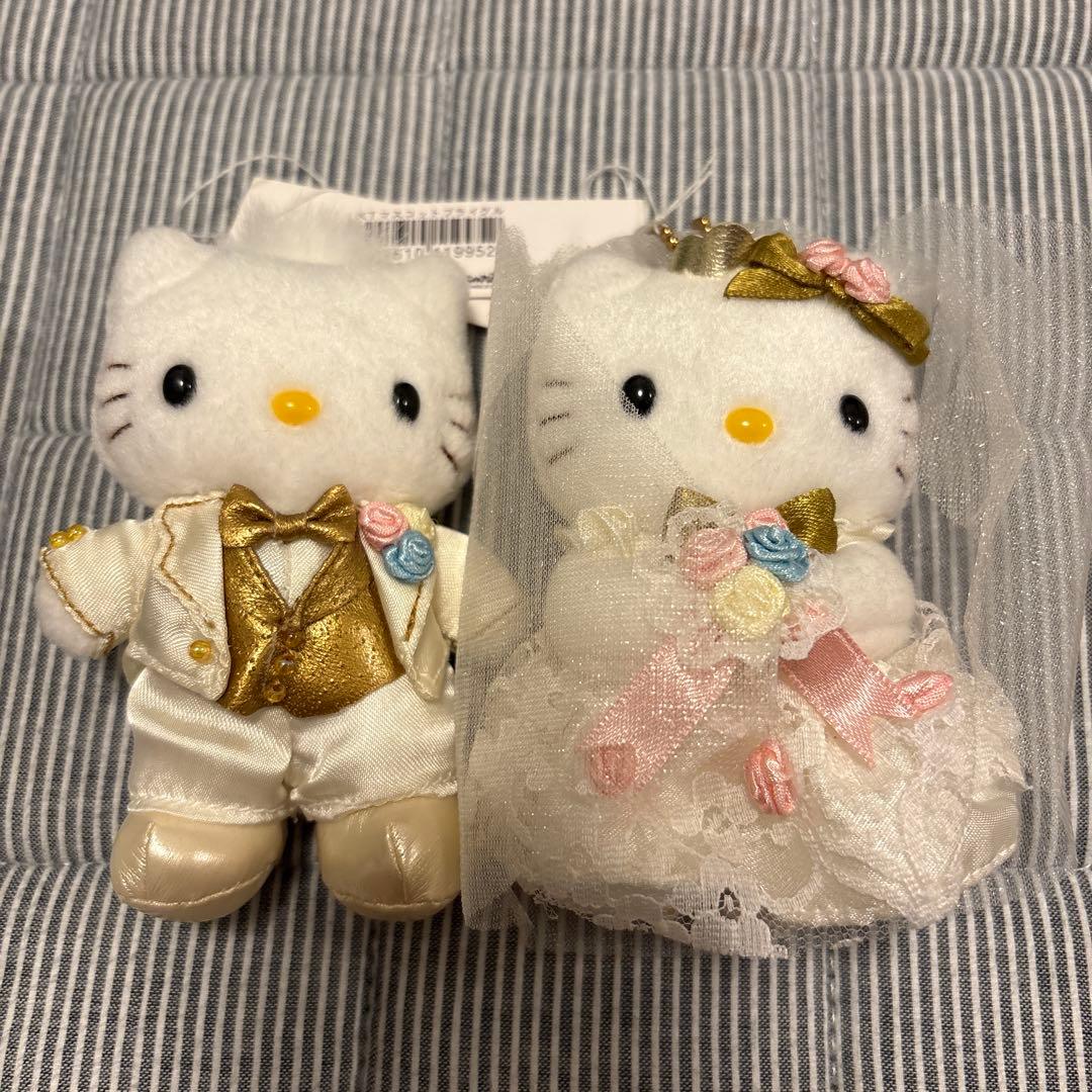 激レア　ハローキティ　ダニエル　ウエディング　マスコット Yahoo!オークション -「キティダニエルウェディングドール」(ハロー