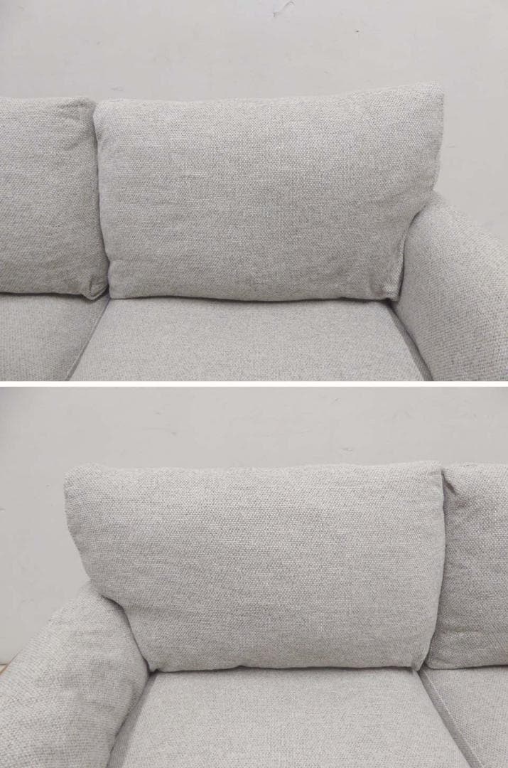 ■unico ウニコ■TABER テイバー 2.5P ソファ クリーニング済