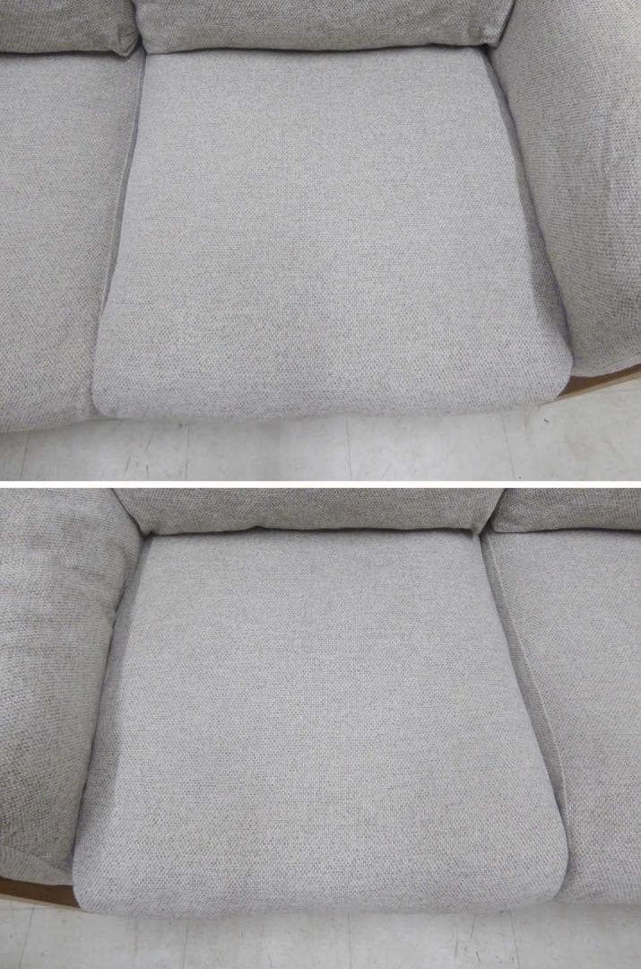 ■unico ウニコ■TABER テイバー 2.5P ソファ クリーニング済