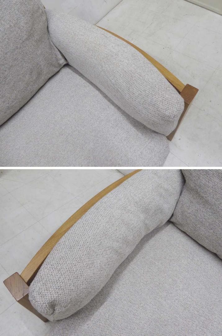 ■unico ウニコ■TABER テイバー 2.5P ソファ クリーニング済