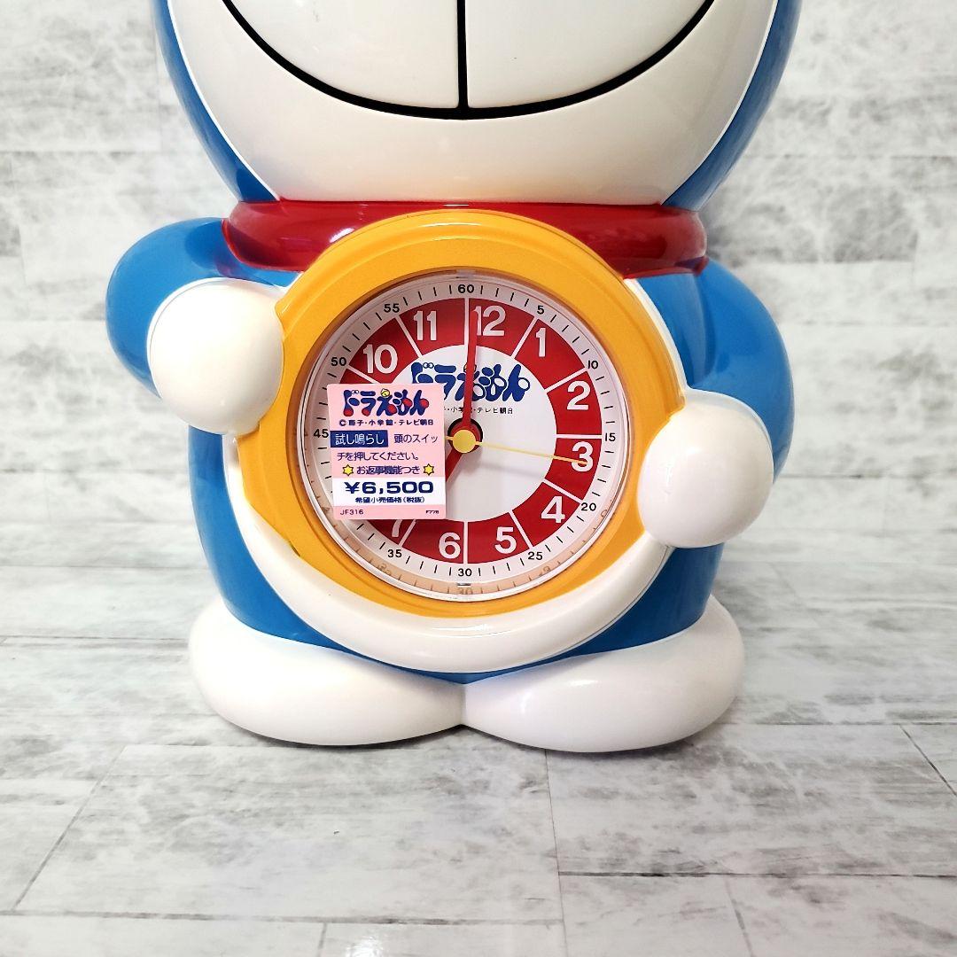 未使用」SEIKO ドラえもん 目覚まし時計 大山のぶ代 2000年 セイコー