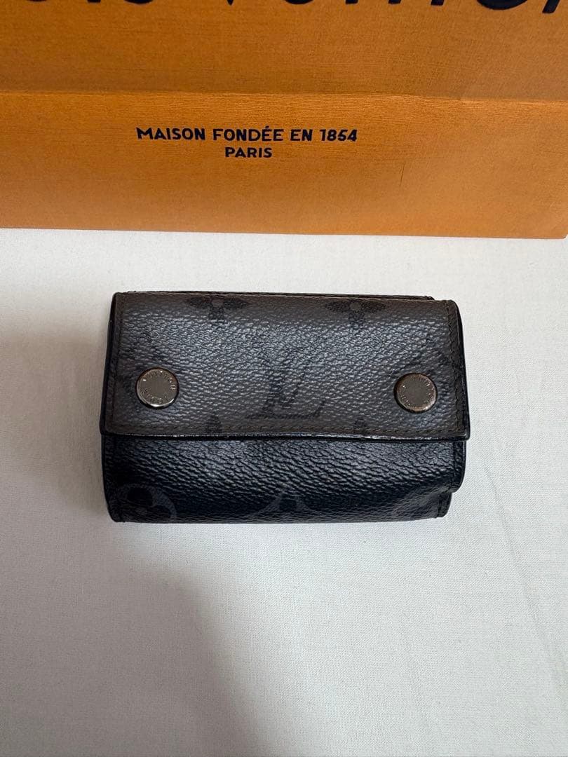 ルイヴィトン エクリプス 三つ折りコンパクトウォレット 楽天市場】【中古】 ルイヴィトン 三つ折り財布 モノグラム エクリプス