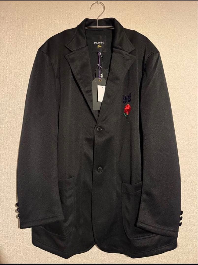 【最終価格】WILDSIDE x NEEDLES 2B Jacket WILDSIDE x NEEDLES 2B Jacket(S BLACK): NEPENTHES｜WILDSIDE YOHJI