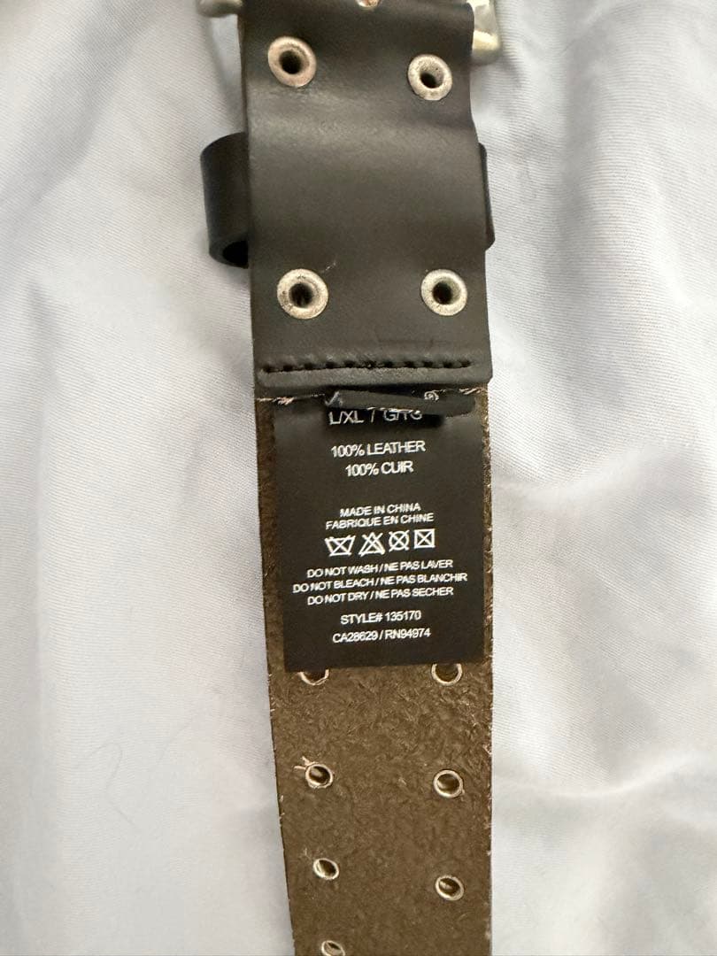新品未使用】STUSSY 8 BALL STUDDED BELT 茶L - メルカリ