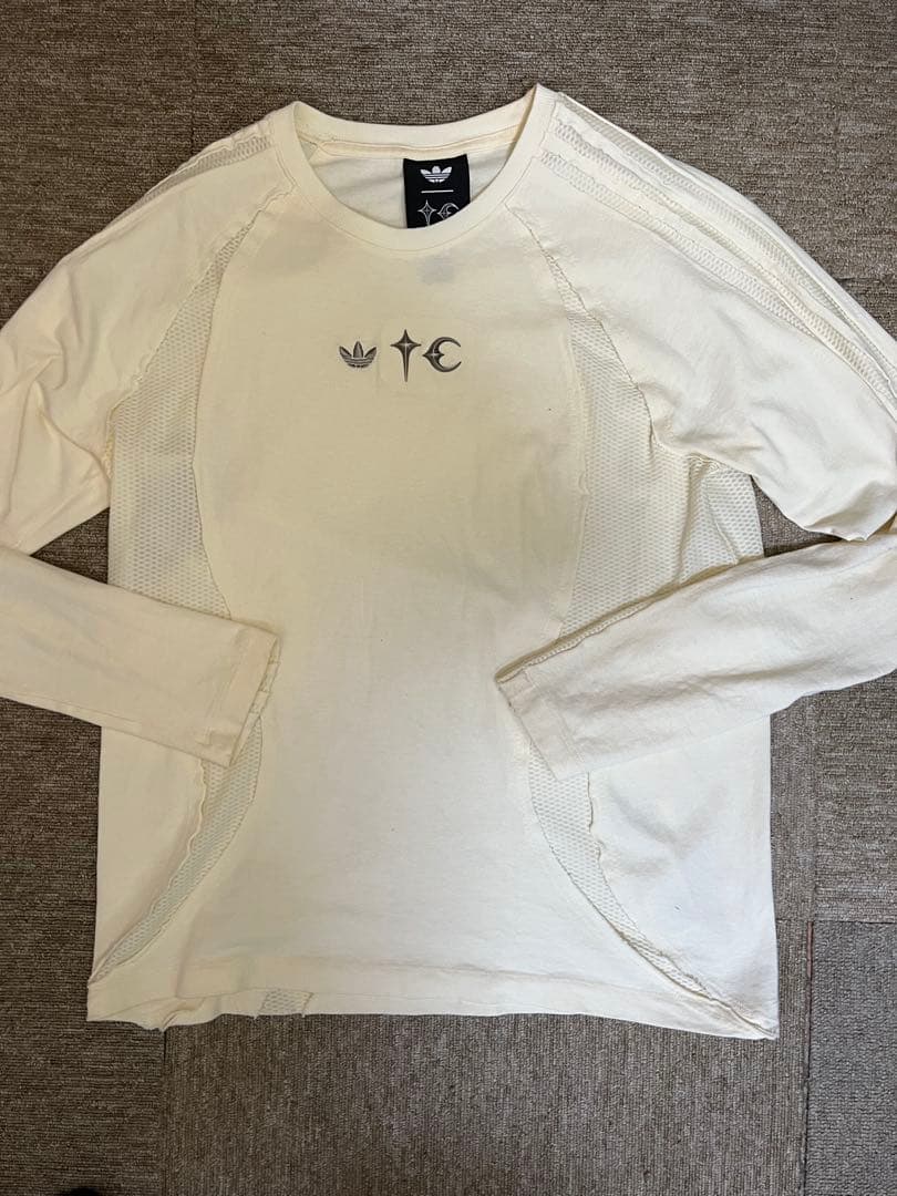 adidas×THUG CLUB M ホワイト adidas | Thug Club | ADIDAS X THUG CLUB TG LONG SLEEVE TEE CREAM