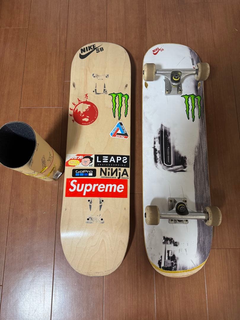 スケボーコンプリート　primitive8.0ダッジコラボデッキ＋ブランクデッキ スケートボード スケボー コンプリート ETOW ブランクデッキ 8インチ