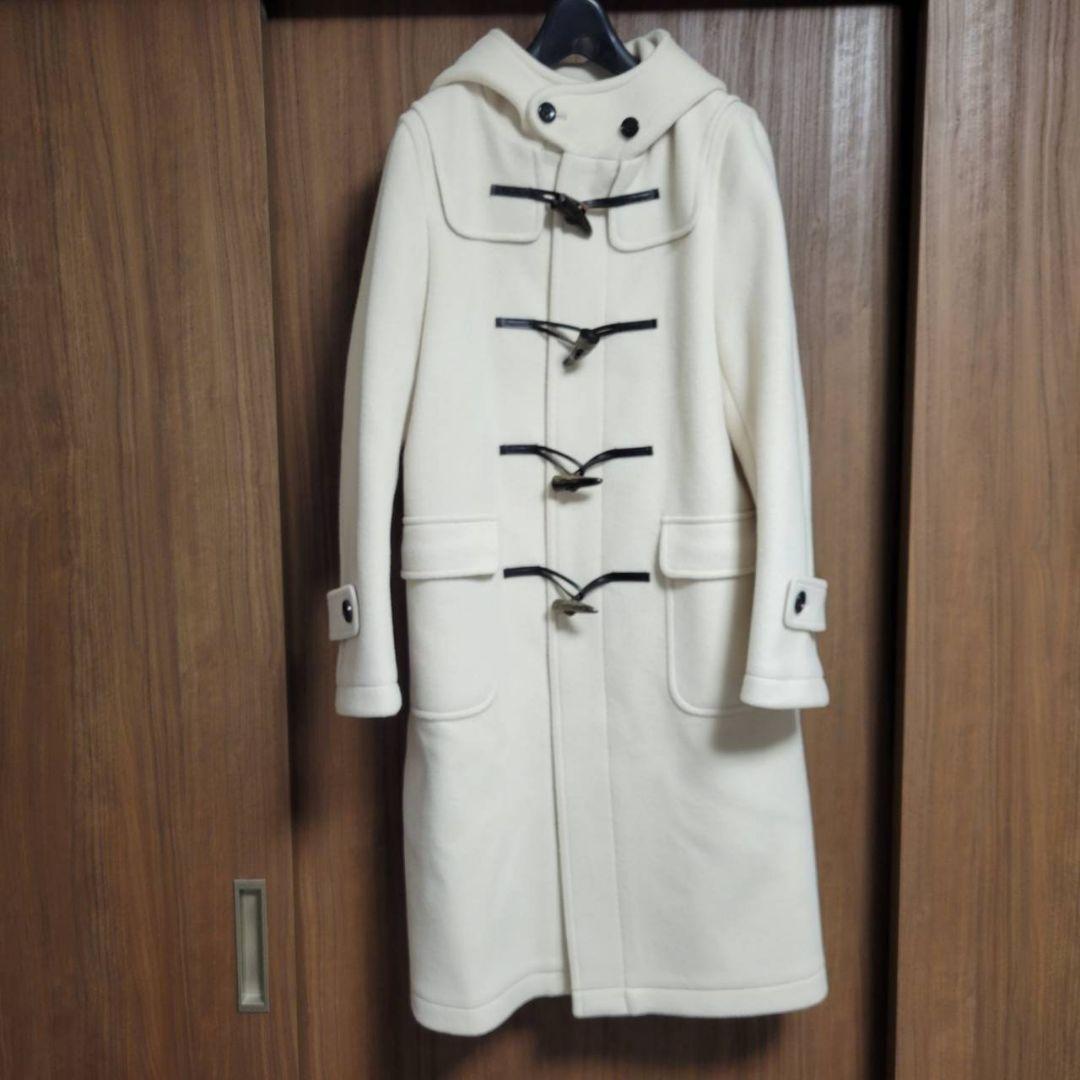 【美品】UNITED ARROWS ダッフルコート アイボリー サイズ38 UNITED ARROWS（ユナイテッドアローズ） ダッフルコート 38 ホワイト