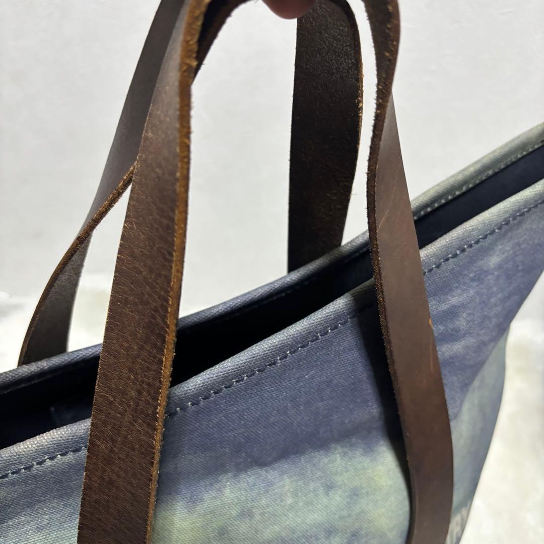 希少 DIESEL トートバッグ 変形 レザー デニム A4OK 青 - メルカリ