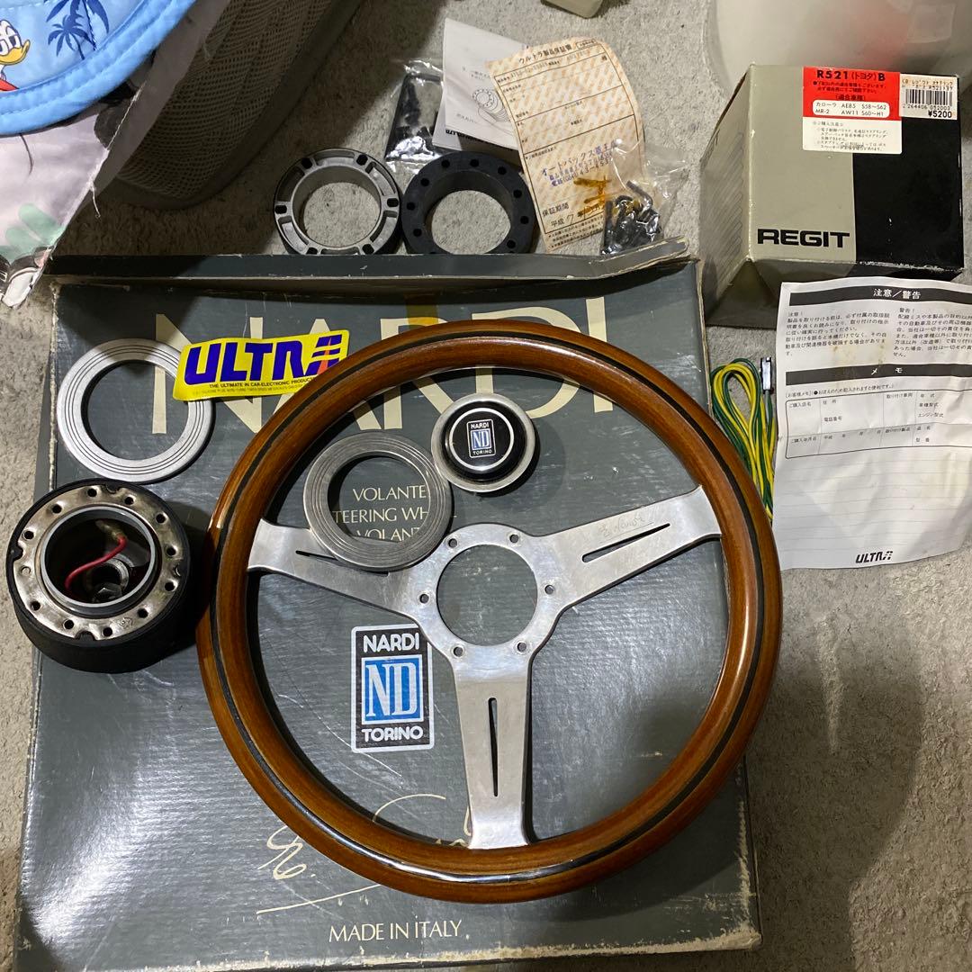 ナルディ クラシック ウッドステアリング ビンテージ - メルカリ