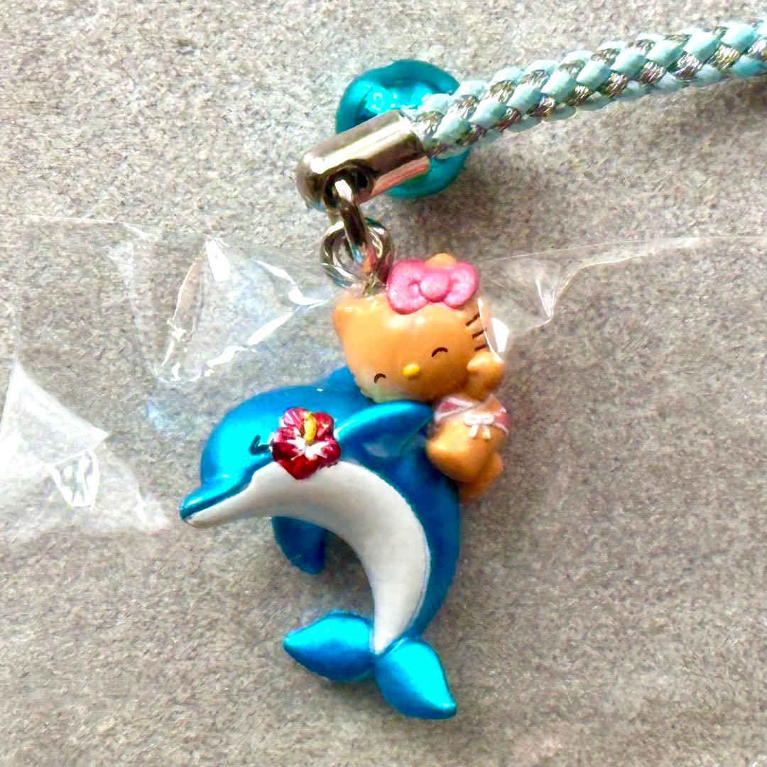 水族館限定 イルカとキティ 根付け ストラップ ご当地キティ レア