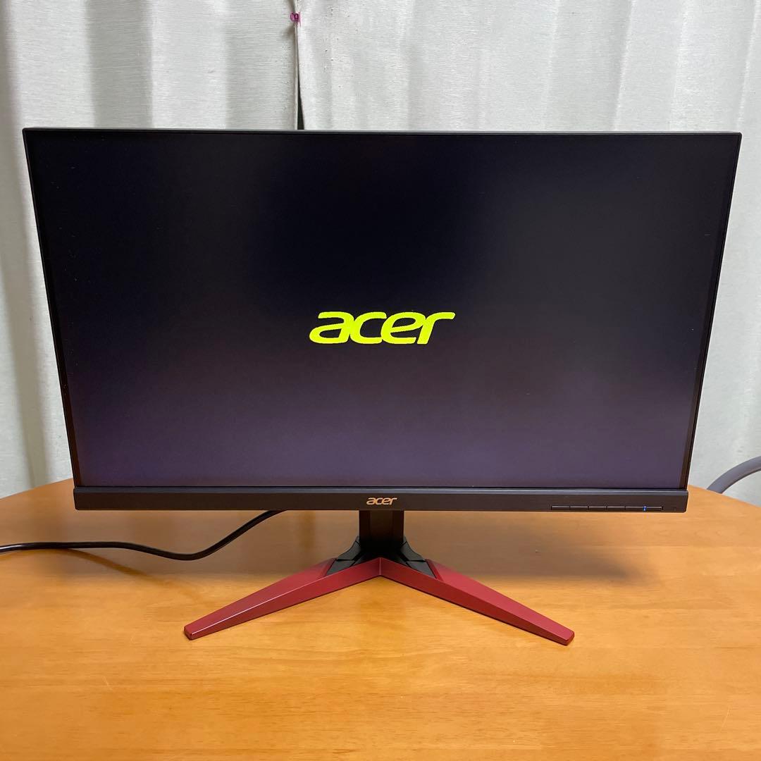 acer2019年製24.5インチ フルHDゲーミングモニター 超美品 送料無料 acer（エイサー） ゲーミングモニター 24.5インチ フルHD 200Hz 0.5ms
