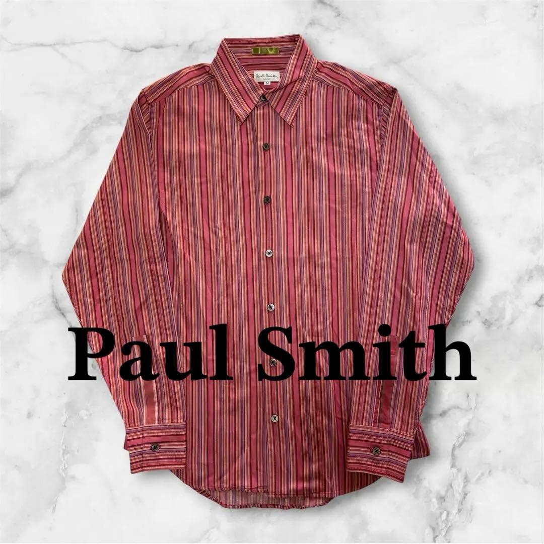 Paul Smith ポールスミス マルチストライプ 長袖シャツ - メルカリ