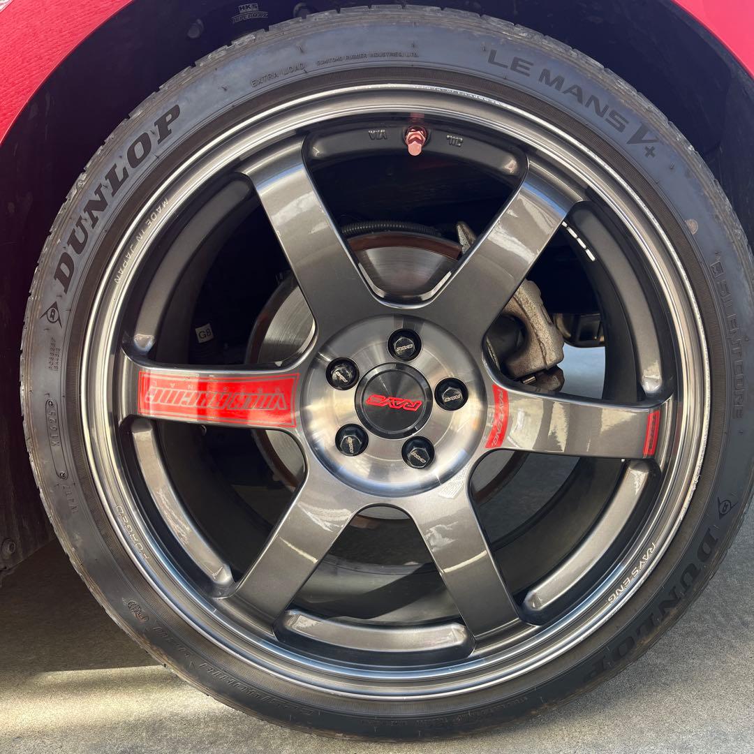 RAYS TE37 SAGA SL 18インチ 8.5J PCD100