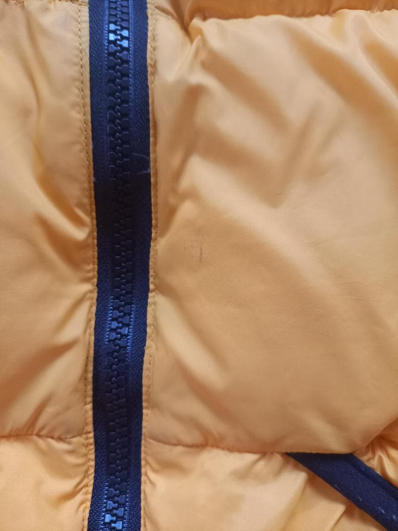 FEATHERED FRIENDSダウンベスト*イエローSサイズフェザード