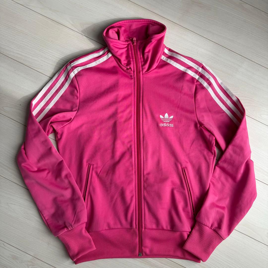 adidas Originalsピンクジャージ - メルカリ