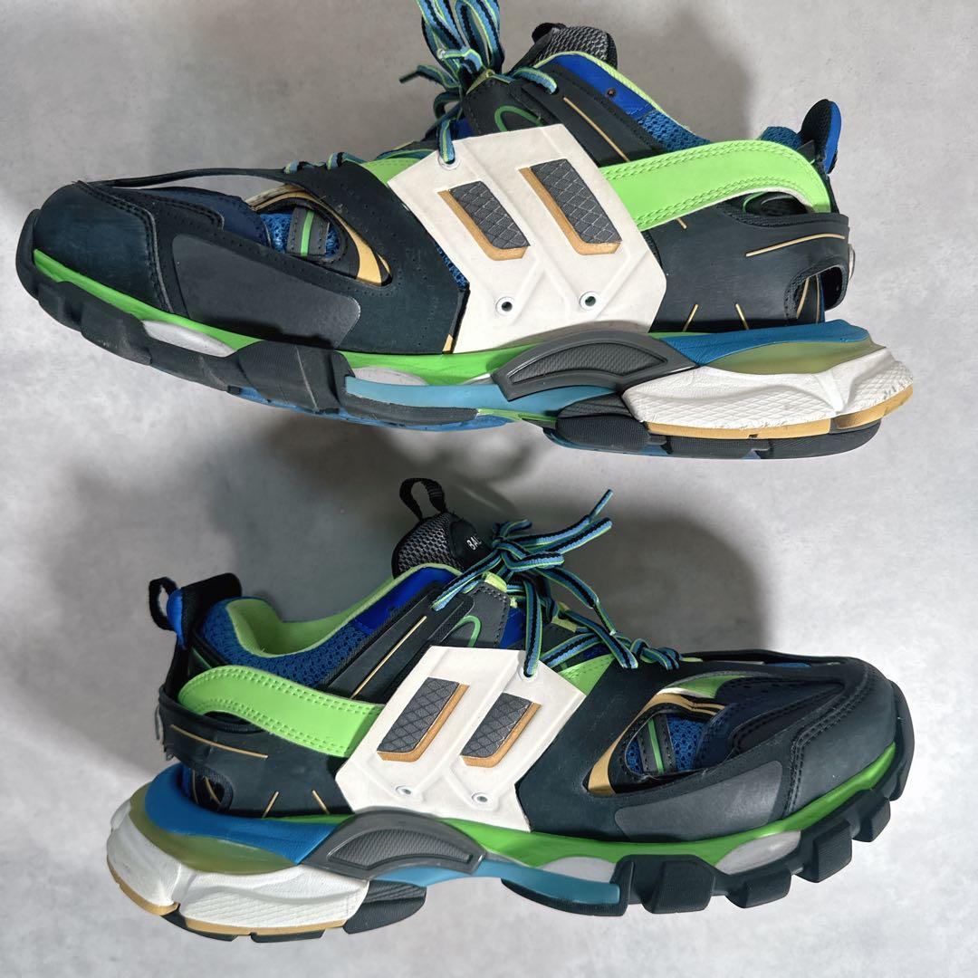 28.5cm BALENCIAGA トラックトレーナー メッシュ スニーカー