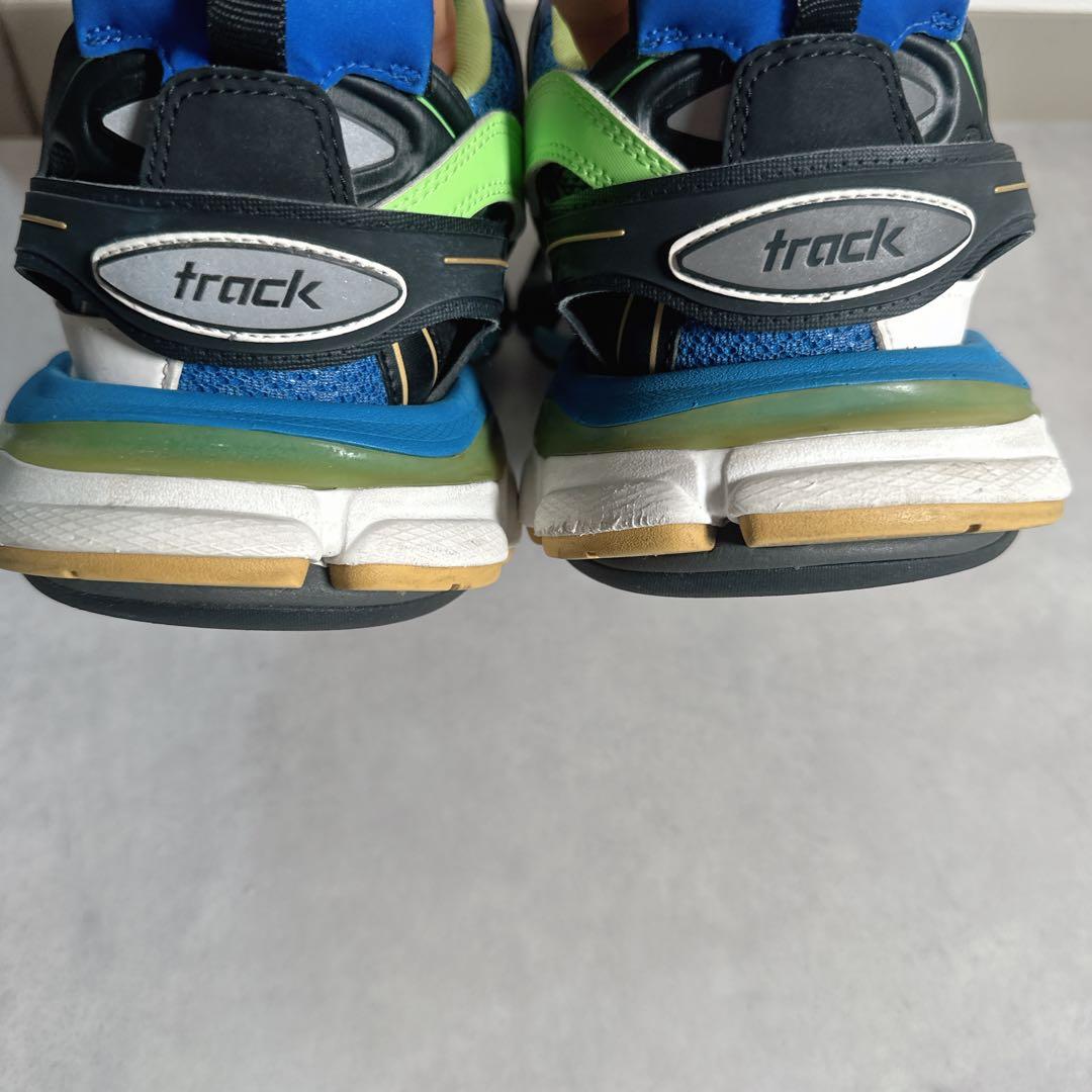 28.5cm BALENCIAGA トラックトレーナー メッシュ スニーカー