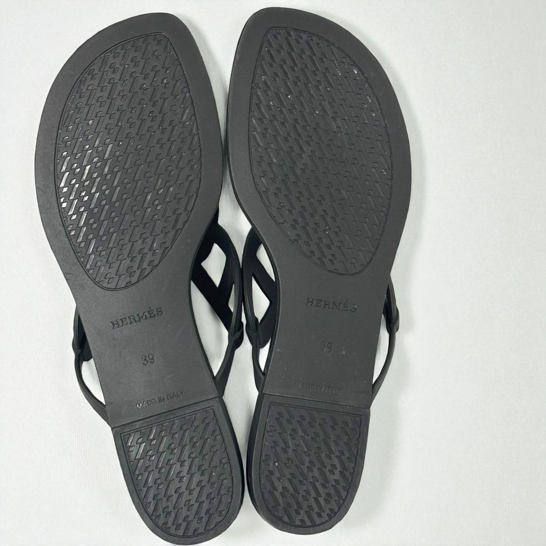 限定価格【極美品】HERMES エルメス エジェリ トングサンダル 39 袋付き