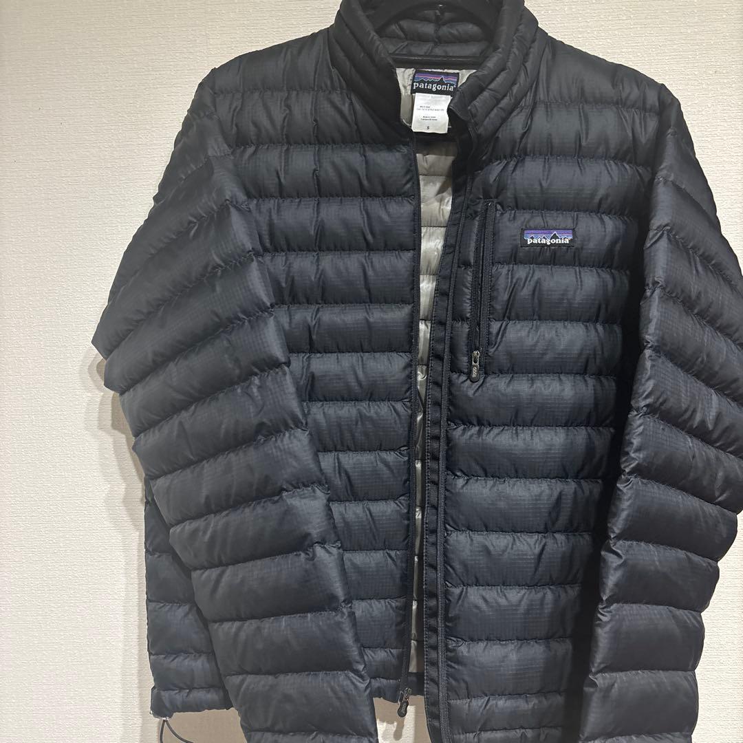 Patagonia パタゴニア　ダウンセーター　ブラック【稀少品！】 10年製 patagonia Down Sweater 黒 S パタゴニア ダウンセーター
